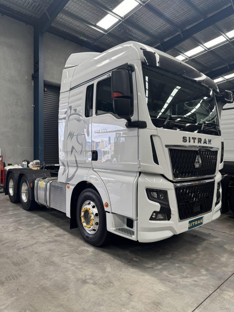 Sitrak in-stock truck on the Heatherbrae lot