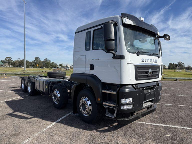 Sitrak G7 8x4 cab chassis